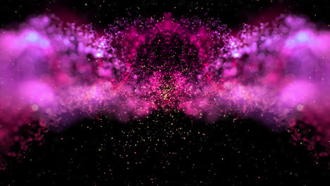 Farbenfrohe-Futuristische-Digitale-Teilchenfunken-Fliegende-Explosionsströme-Bewegen-Sich-Auf-Abstrakter-Hintergrundanimation